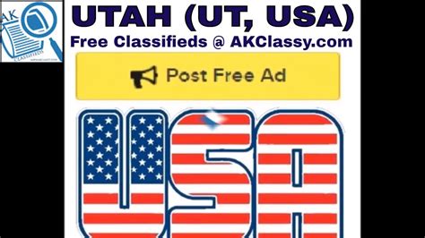 Announcements, instruments, toys, and so much more. . Utah classifieds